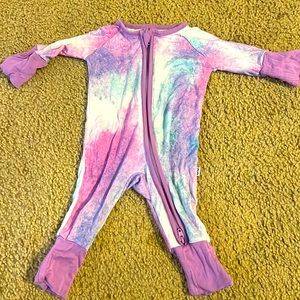Little sleepies PREEMIE sized girls onesie